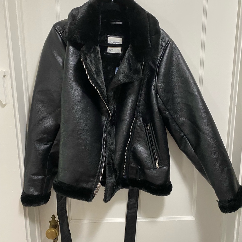 Leather jacket